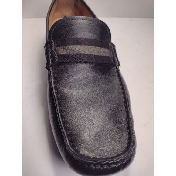 Bally Men\'s Waltec Walker Black Leather Driving Loafers Size 10 US main image 14